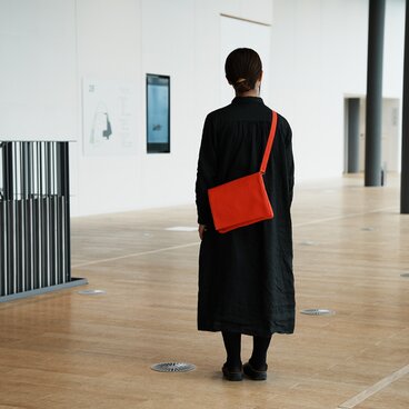 【受注生産品】ミュージアムバッグ （赤）