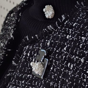 【大人のお茶目】シャネルボトルのパール2点セット