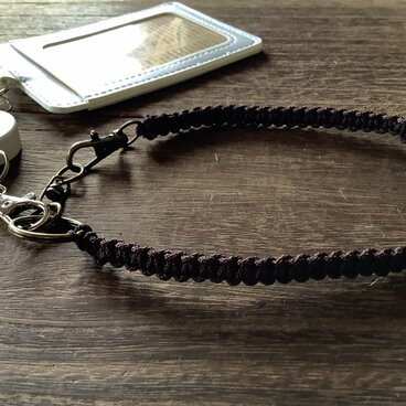 *Always* マクラメ編みのストラップ(ブラウン)