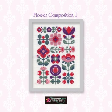 クロスステッチキット♥Flower Composition I　No.784
