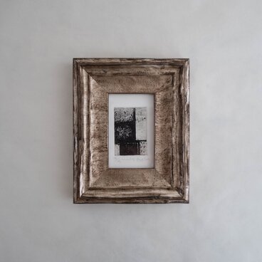 銅版画 "blocks"（ミニ額）