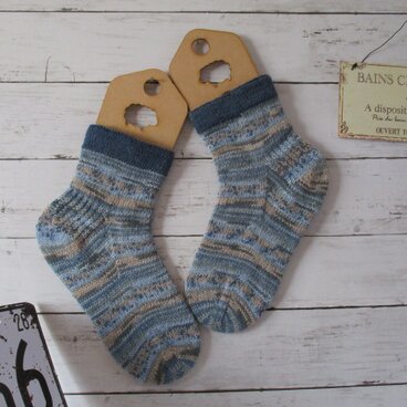　冷え取りソックス ショートタイプ　Opal Holidays 11247 & Tweed