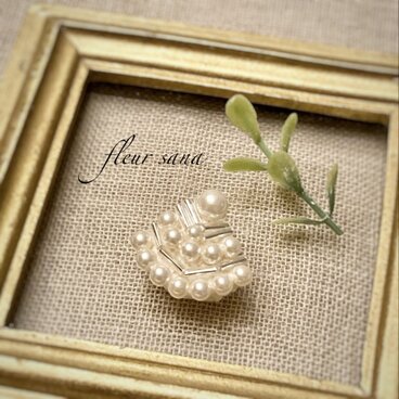 aurora knot  オーロラノットのブローチ〈silver〉