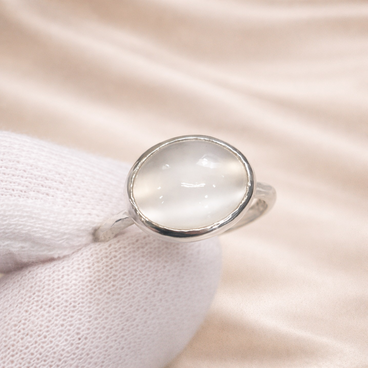 【FREEDOM】　SV925　ムーンストーン　リング