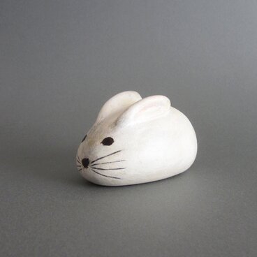 生きものはりこ[ wako×romper room ] /ウサギ（白）