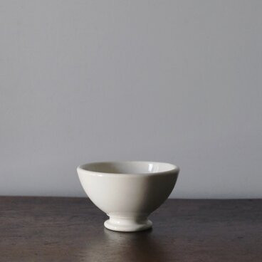 Gien ジアン 白 厚手 カフェオレ ボウル フランス アンティーク 0502361