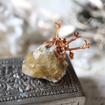 【花石】フローライトとヒナソウ(30%OFF)