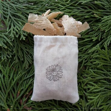 青森ひばサシェ〈デイジー〉 花 葉 園芸 ガーデニング