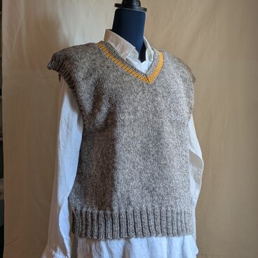 手編みベスト　＃31