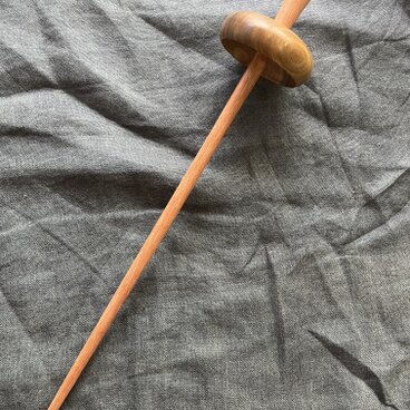 紡ぎ独楽・茸(アルゼンチンリグナムバイタ＆レッドオーク)