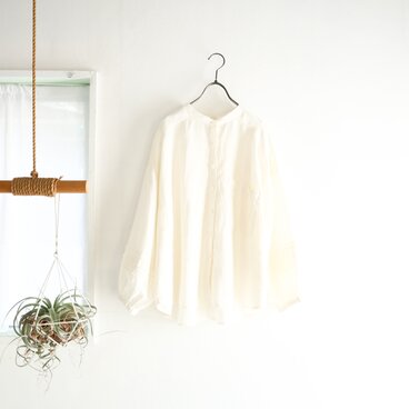 tuck tuck blouse (natural)