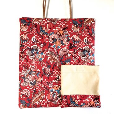 トート（L）収納袋ありリバティプリント(Weavers' Wonder)