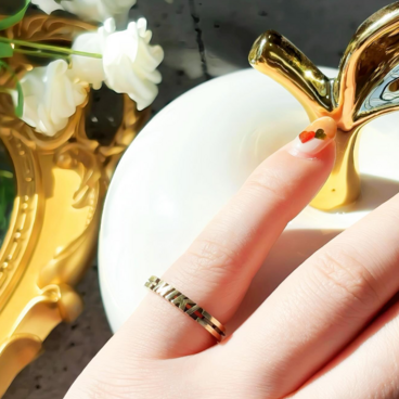 『時を刻むブラスネームリング』3mmタイプ