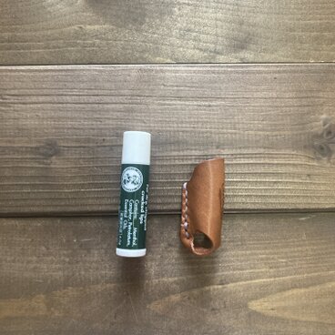 リップクリームスリーブ(キャメルver.)