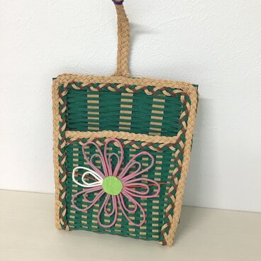 ミニレターラック　緑