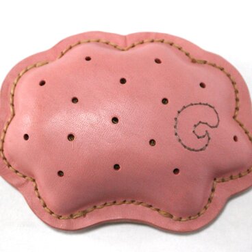 ニッティングベルト・パッド（ひつじ・ピンクB）