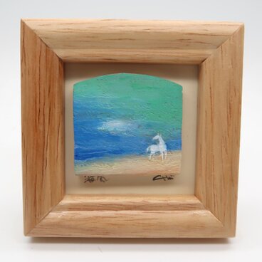 【ミニ額原画】海風
