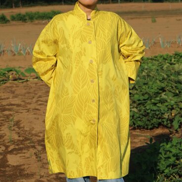 アトリエコート「カンナ」光 （イエロー×イエロー）