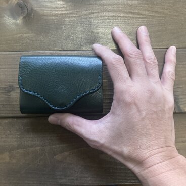 ミニウォレット・MNW-01B(ショート:隠しボタンタイプ)