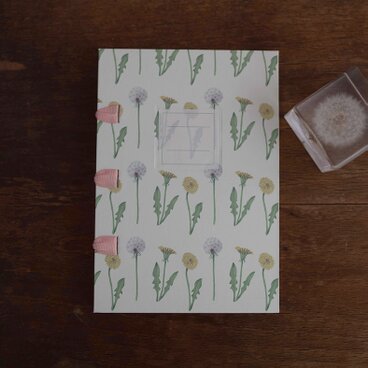 手製本ノート［TANPOPO］