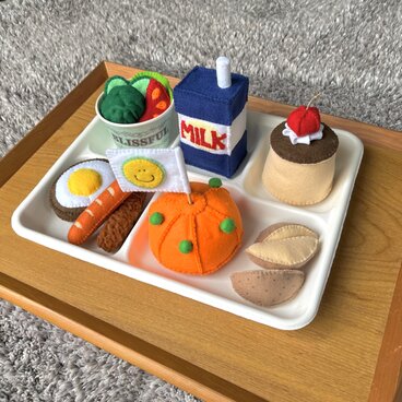 （オーダー品）おままごと・セット【お子様ランチ】