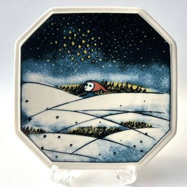 限定 FINNAIR×ARABIA Heljä Liukko-Sundström  クリスマスのプレート トントゥ ヘルヤ ②