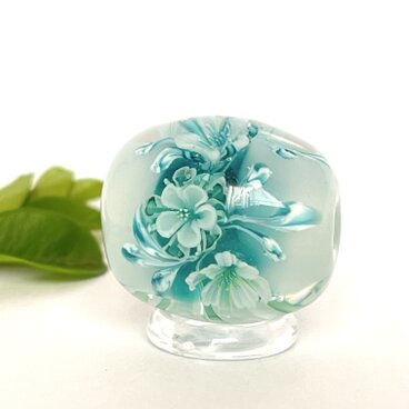 フラワーボックス（エメラルドグリーン）　№166