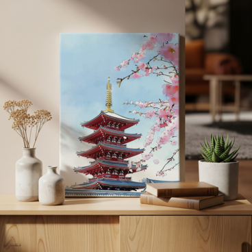 日本絶景アートボード｜浅草寺（東京都）｜日本の風景｜贈り物・コレクション・インテリア・ウォールアート