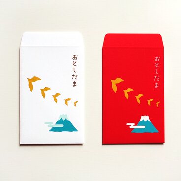 【一富士二鷹】 お年玉用ポチ袋★ ２枚セット