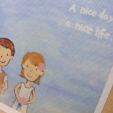 ウェディングなポストカード