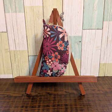 キーケース　紫