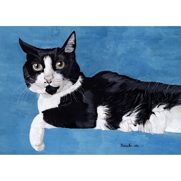 「ウメ8」額縁入り（原画）