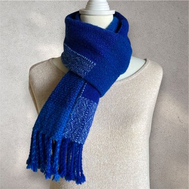 【手織り】ウールのマフラー・送料無料・