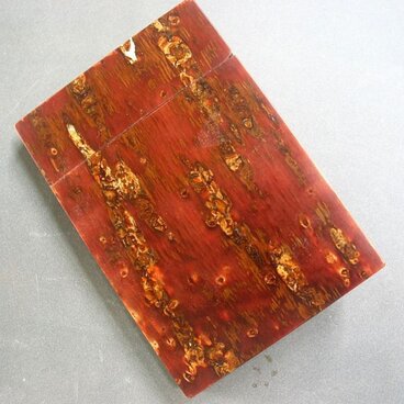 【山桜】樹皮木製名刺入　独特の桜皮が素晴らしい