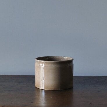 Creil&Montereau パテポット φ13.8cm フランス アンティーク 0502422