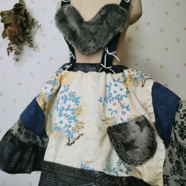 着物リメイク　オフトォンスカート　Chapter2 002