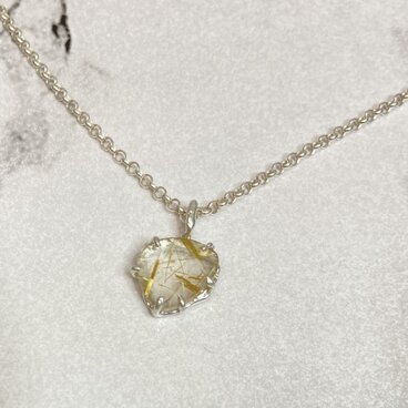 SV925 ルチルクォーツ ペンダントトップ