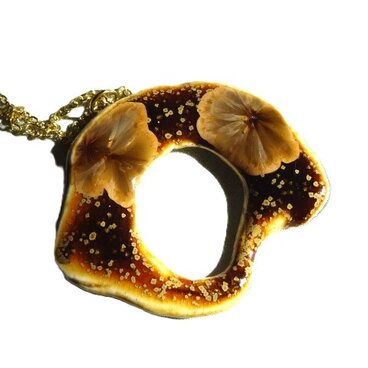 鉄結晶ネックレスFC1