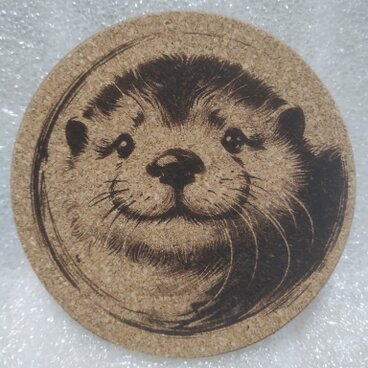 コースター　ラッコ