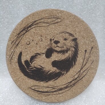 コースター　ラッコ