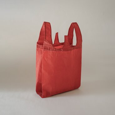 インド茜染｜エコバッグ｜Reji｜経年変化を楽しむロウ引きバッグ