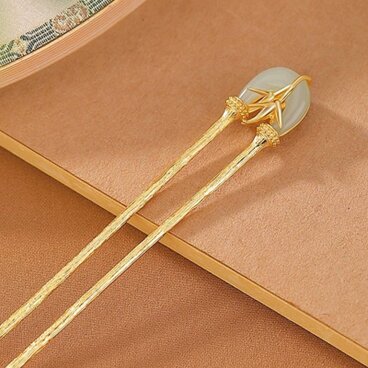 竹のかんざし - 和の伝統とモダンなエレガンスが見事に融合　K198