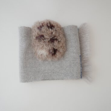 cashmere short scarf 「majestic」