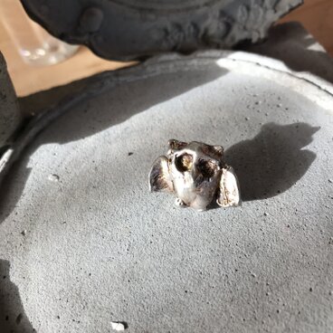 ピンブローチ　BP232802 フクロウ