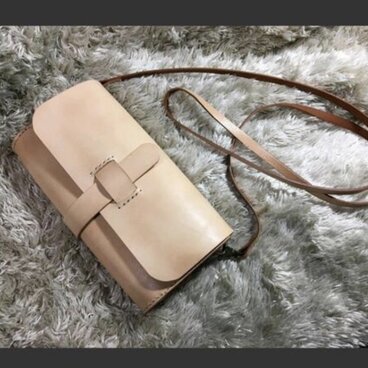 ショルダーバッグmini ヌメナチュラル