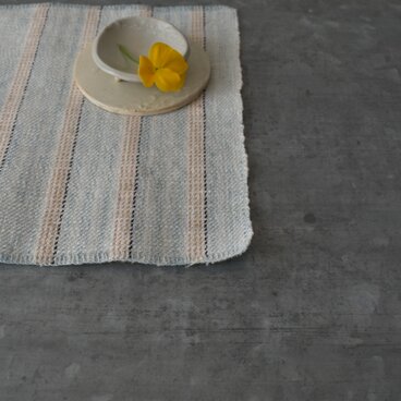 手織り布　ハンカチ