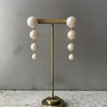 Vintage 90s-00s USA retro swing pearl pierces