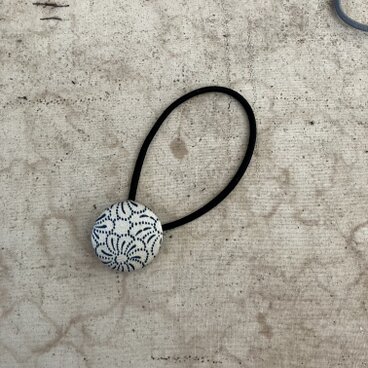 古布の小さな髪留め(ot-k-150)