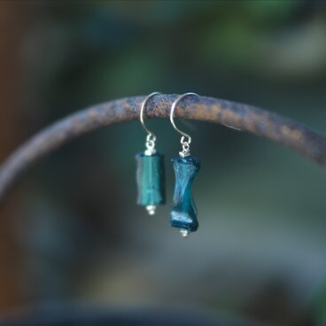 -Roman glass- hook pierce