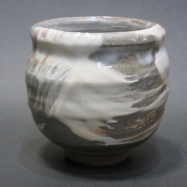 湯呑（刷毛目）